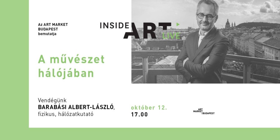 Inside Art Live ▶️ vendégünk Barabási Albert-László